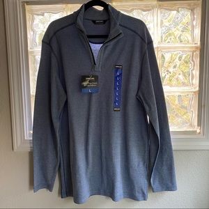 1/4 zip lightweight pima cotton pullover
